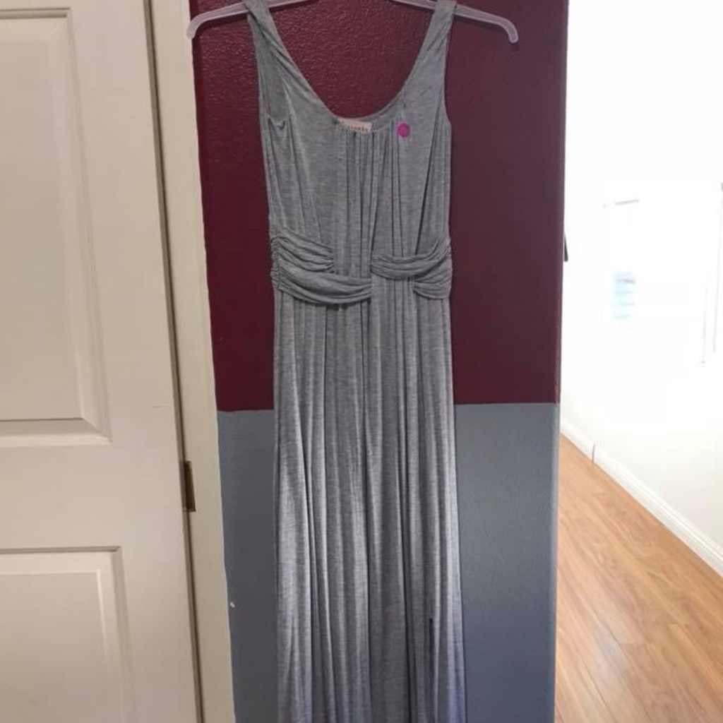 Gray Maxi Dress